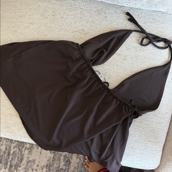 Brown Garage Halter Top - Picture 4 of 4